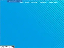 Sites similar to certmatters.com