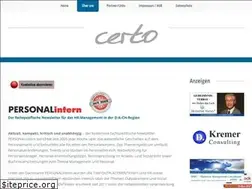 Sites similar to certo-gmbh.de