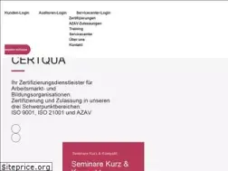 Sites similar to certqua.de