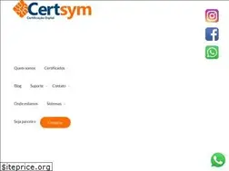 Sites similar to certsym.com.br