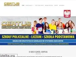 Sites similar to certus.edu.pl