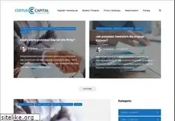 Sites similar to certuscapital.pl