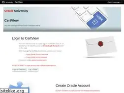 Sites similar to certview.oracle.com
