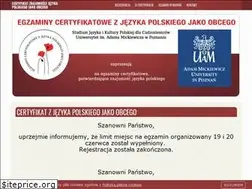 Sites similar to certyfikatpolski.edu.pl