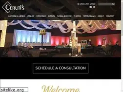 Sites similar to cerutiscatering.com