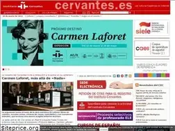 Sites similar to cervantes.org