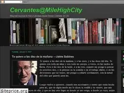 Sites similar to cervantesmilehighcity.com