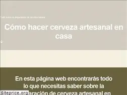 Sites similar to cerveza-artesanal.co