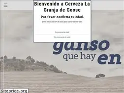 Sites similar to cervezagoose.com