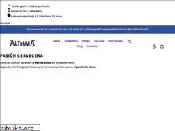 Sites similar to cervezasalthaia.com
