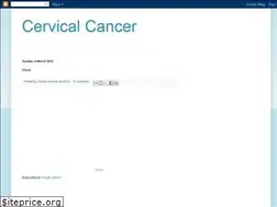 Sites similar to cervical-cancer.healthincity.com