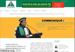 Sites similar to cesag.sn