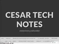 Sites similar to cesarnotes66.wordpress.com