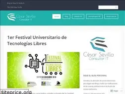 Sites similar to cesarsevilla.wordpress.com