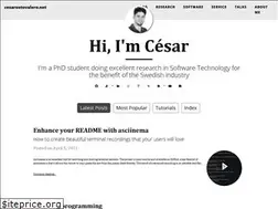 Sites similar to cesarsotovalero.net