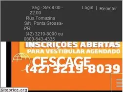 Sites similar to cescage.edu.br