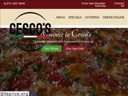 Sites similar to cescospizza.com