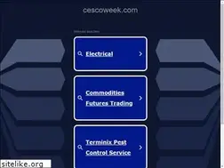 Sites similar to cescoweek.com