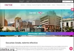 Sites similar to cesde.edu.co