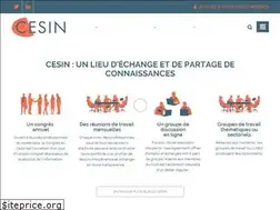 Sites similar to cesin.fr
