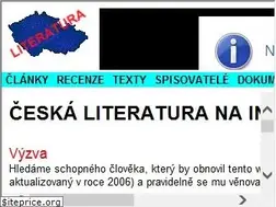 Sites similar to ceskaliteratura.cz