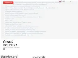 Sites similar to ceskapolitika.cz