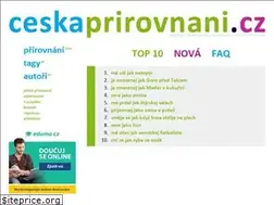 Sites similar to ceskaprirovnani.cz