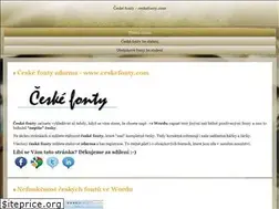Sites similar to ceskefonty.com