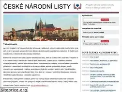 Sites similar to ceskenarodnilisty.cz