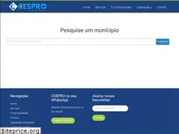 Sites similar to cespro.com.br
