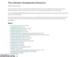 Sites similar to cessationism.com