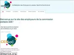 Sites similar to cessoc.be