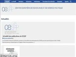 Sites similar to cessp.cnrs.fr