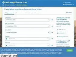 Sites similar to cestovnepoistenie.com