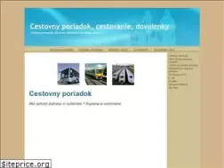 Sites similar to cestovny-poriadok.info