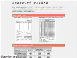 Sites similar to cestovnyprikaz.sk