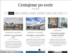 Sites similar to cestujemeposvete.sk