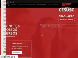 Sites similar to cesusc.edu.br