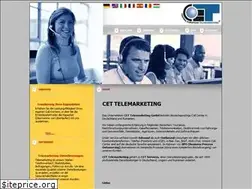 Sites similar to cet-telemarketing.com