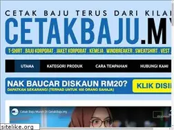 Sites similar to cetakbaju.my