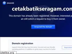 Sites similar to cetakbatikseragam.com