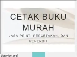 Sites similar to cetakbukumurah.com