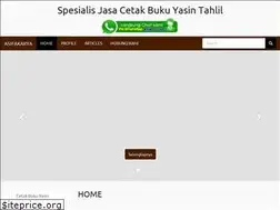 Sites similar to cetakbukuyasin.com