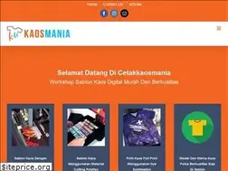 Sites similar to cetakkaosmania.com