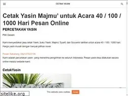 Sites similar to cetakyasin.org