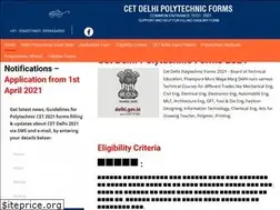 Sites similar to cetdelhipolytechnicforms.com