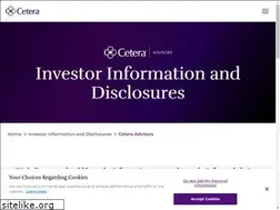 Sites similar to ceteraadvisors.com