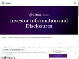 Sites similar to ceterafinancialspecialists.com