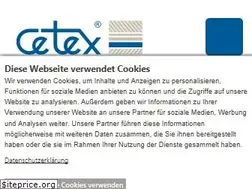 Sites similar to cetex.de