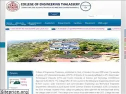 Sites similar to cethalassery.ac.in